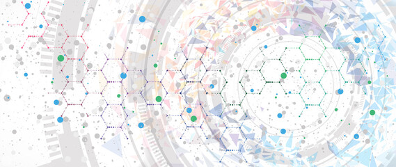 Conceptual technology illustration of artificial intelligence