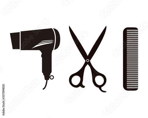 133 Hairstylist Pincer Stationery Wall Murals Canvas Prints Stickers Wallsheaven