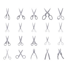 Poster - scissors set