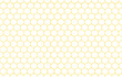 Abstract  Honeycomb seamless pattern on white background.