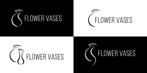 Flower vases logo