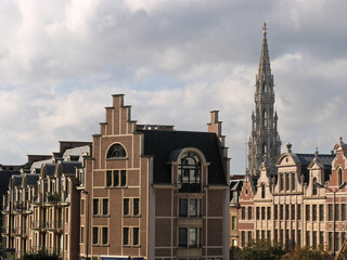 Brussells, Belgium, Tour Inimitable is the city hall's tower 