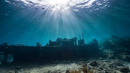 Wall Mural - Ship wreck 