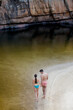© Sam Edwards/KOTO - Couple walking along pool