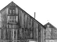 Barns At Bodie State Historic Park, California