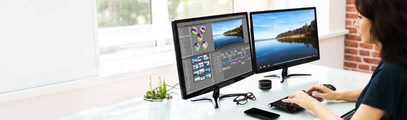 video editor using software for edit