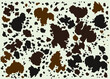 Cow leather skin brown pattern.