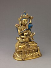 China God, Buddhist Deity Vajradhara In Union With His Consort Prajnaparamita