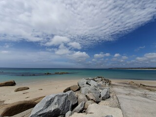 beach and sea