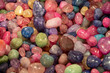 A collection of multi colored small rocks and agates, Canon Beach, Oregon