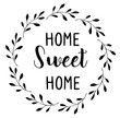 © peony - Home sweet home vector