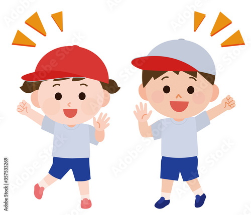 運動会 応援する 男女 イラスト Stock Vector Adobe Stock 運動会 応援する 男女 イラスト Stock Vector Adobe Stock