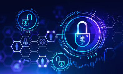 HUD cyber security interface, data protection