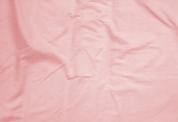  Crumpled pink fabric background. abstract background.