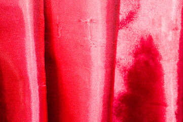 red fabric texture