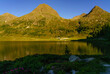 Hochgebirgslandschaft  beim Obersee am Staller Sattel im Defereggental, Nationalparks Hohe Tauern, Tirol, Osttirol, Österreich