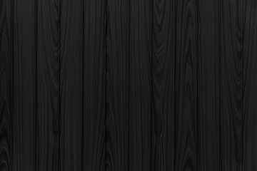 Wall Mural - Black wood texture background. Abstract dark wood texture on black wall. Aged wood plank texture pattern in dark tone