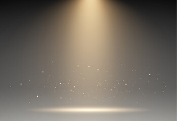 Wall Mural - stage, light, spotlight, empty scene illustration easy all editable