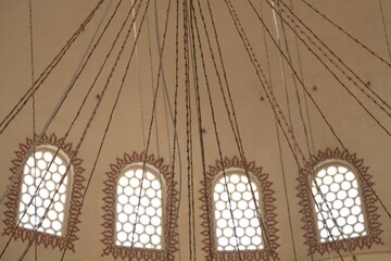 Canvas Print - Roof of the Suleymaniye Mosque inTurkey