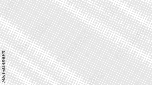 Fotografía Monochrome pale gray on white pop art background in retro comic style with halft