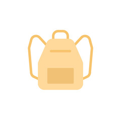 Backpack 2 colored icon. Simple colored element illustration. Backpack concept symbol design from Bag set