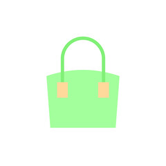 Fashion bag 2 colored icon. Simple colored element illustration. Fashion bag concept symbol design from Bag set