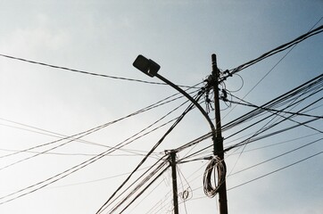 Power lines and wires