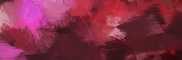 Poster - creative brush strokes background with old mauve, pale violet red and moderate pink. graphic can be used for background graphics, art prints or creative fasion design element