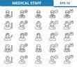 © 13ree_design - Medical Staff Icons