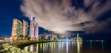 Evening Skyline Of Panama City