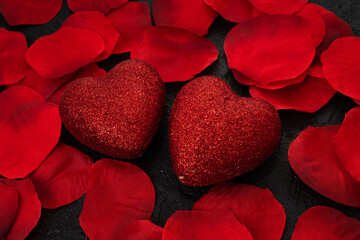 Love Valentines Day red heart