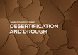 world day to combat desertification and drought background