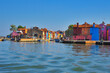 Venice lagoon island in Italy