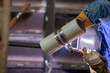 © Funtay - View of the welding procedure qualification and welder test for pipe (HL-045 or 6G position). Welders performing the 6G certification test must weld in all positions including horizontal and vertical.