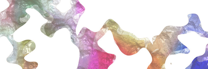 Aufkleber - creative modern shaped figure background element with surface texture and pastel purple, dark gray and mulberry  colors on white background