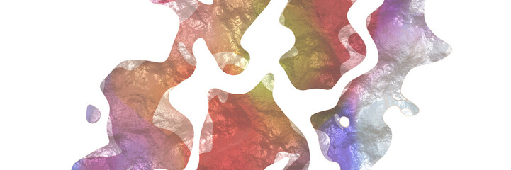 Aufkleber - abstract modern shiny background element with surface texture and indian red, thistle and pastel purple colors on white background