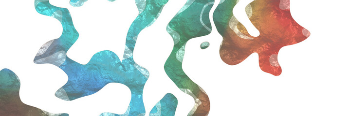 Aufkleber - abstract modern shiny background with surface texture and cadet blue, dark salmon and pastel brown colors on white background