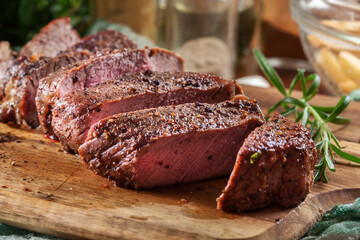 Sticker - Slices of beef steak