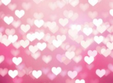 Abstract Background With Hearts . Blurred Design 