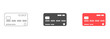 © Daria - Credit card vector icons