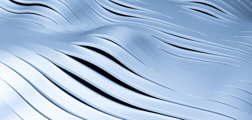 Wall Mural - aluminum abstract silver metal background. metal design. steel texture. geometric waves background. 