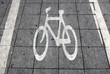 © maodoltee - bicycle lane sign
