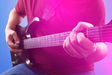 Wall Mural - Musician.