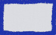 © Gina Santoria - Grunge background, gray with royal blue border, blank area with space for your text