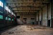 © Mulderphoto - Old broken empty abandoned industrial building interior