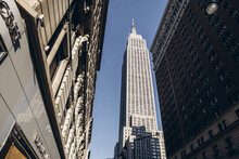 New York Street. Empire State Building Street. 34th Street. Center Of Manhattan. 