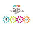 © vectoraart - world youth skills day poster or banner design