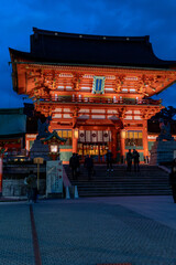 Fushimi Inari Shrine. Kyoto, Japan.