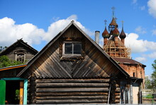 Ancient Kazan Church In Kurva Village, Yaroslavl, Russia