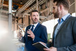 © Westend61 - Two businessmen with tablet having a meeting in a factory